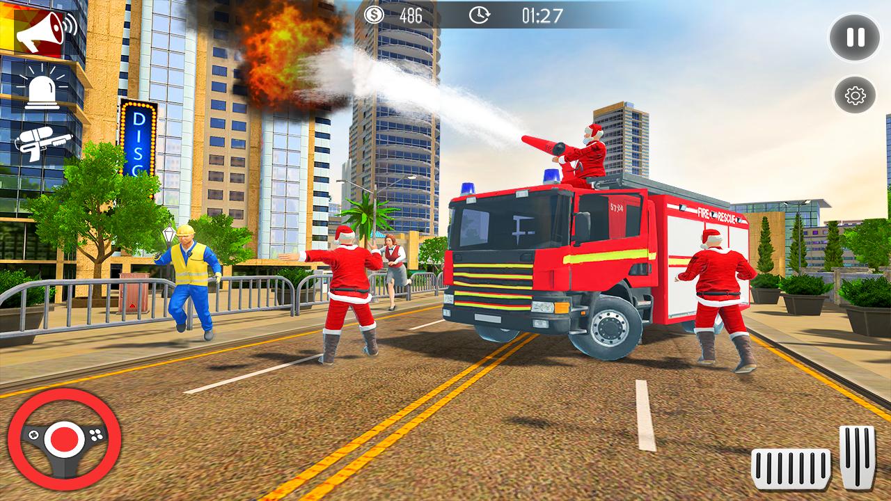Santa Rescue Truck Driving - R