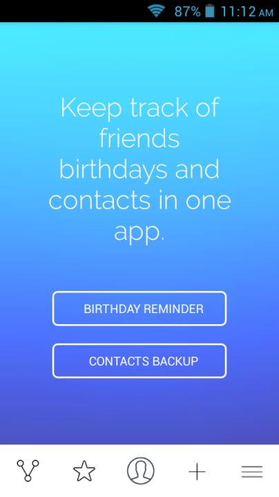 Birthdays & Contacts (B&C)