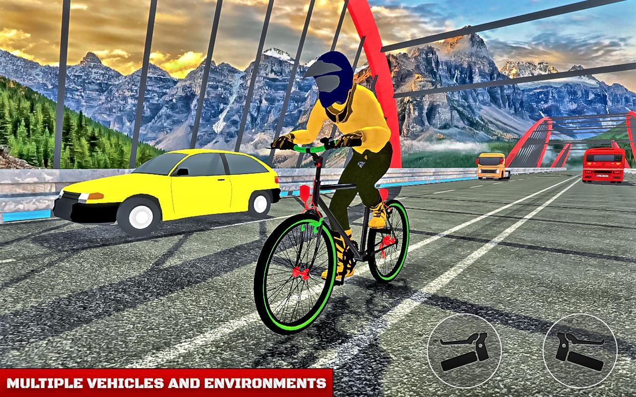 BMX Bicycle Road Race