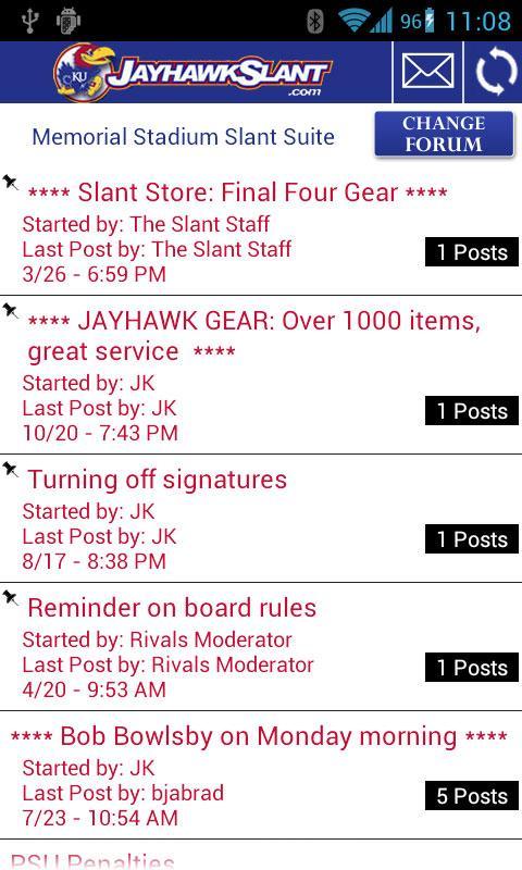 Jayhawk Slant Mobile