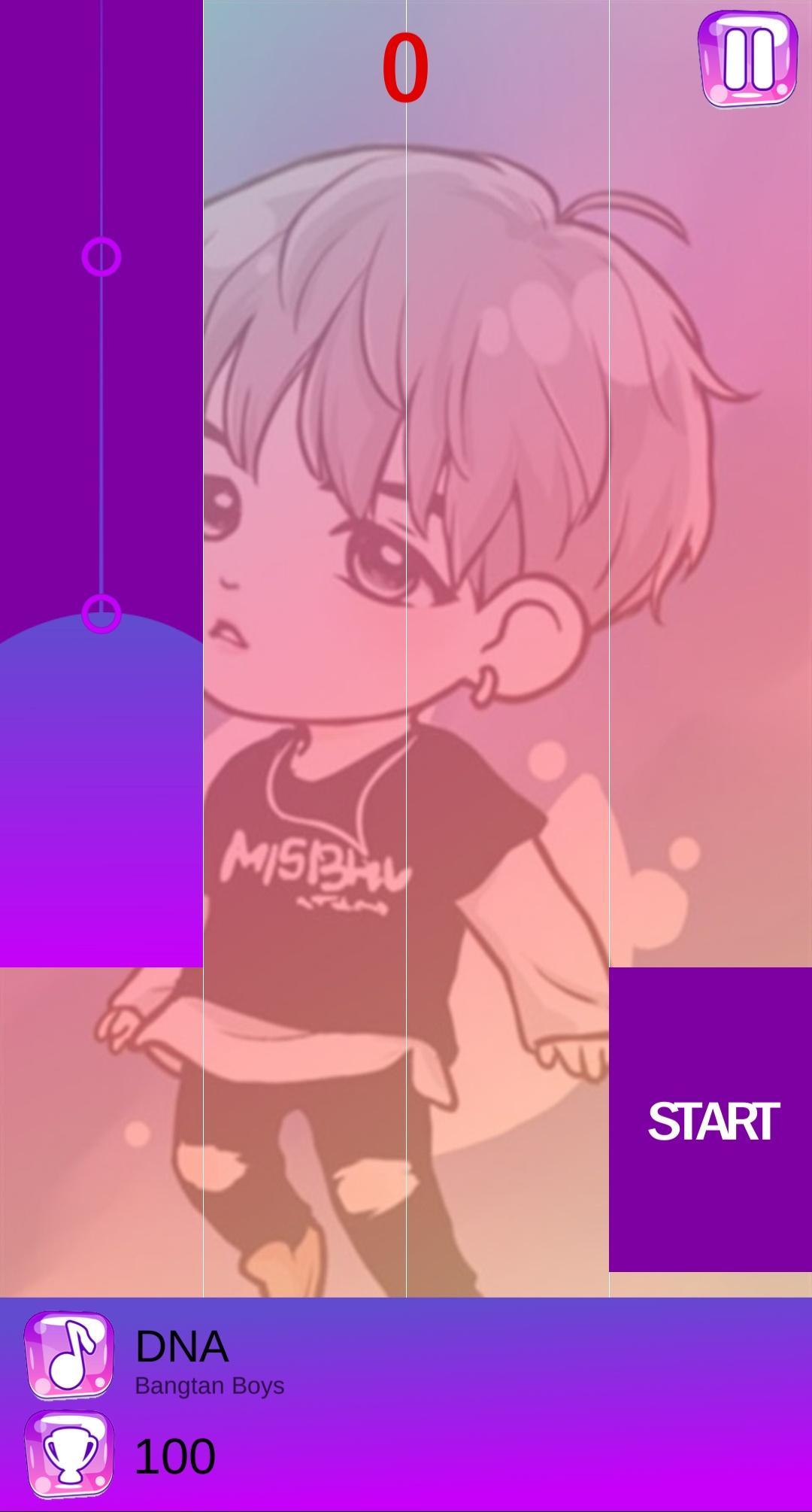 BTS Chibi Piano Tiles