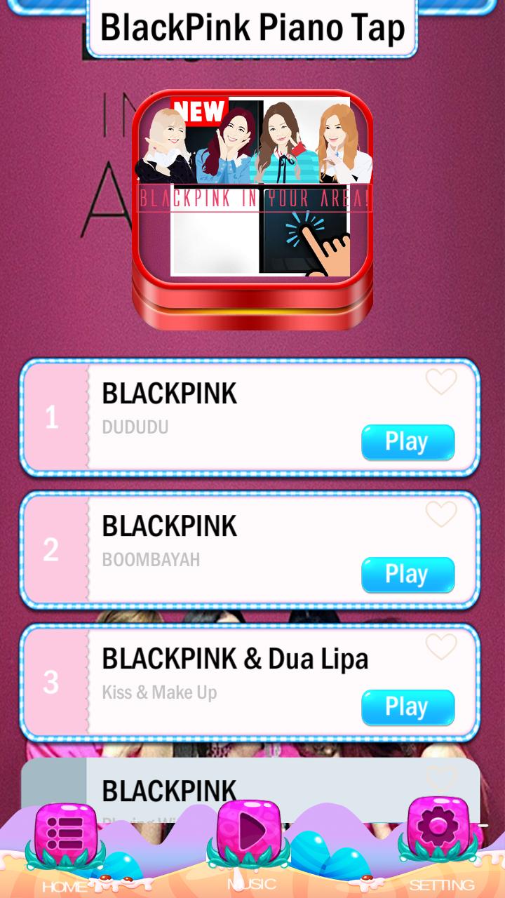 BLACKPINK Piano Tap