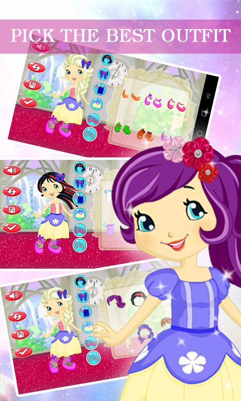 Dress Up Strawberry Game