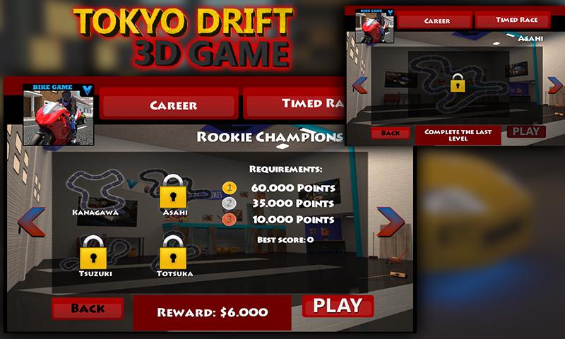 Tokyo Drift 3D Street Racer