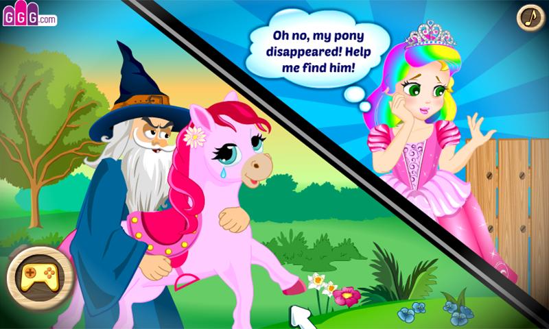 Pony game - Care games