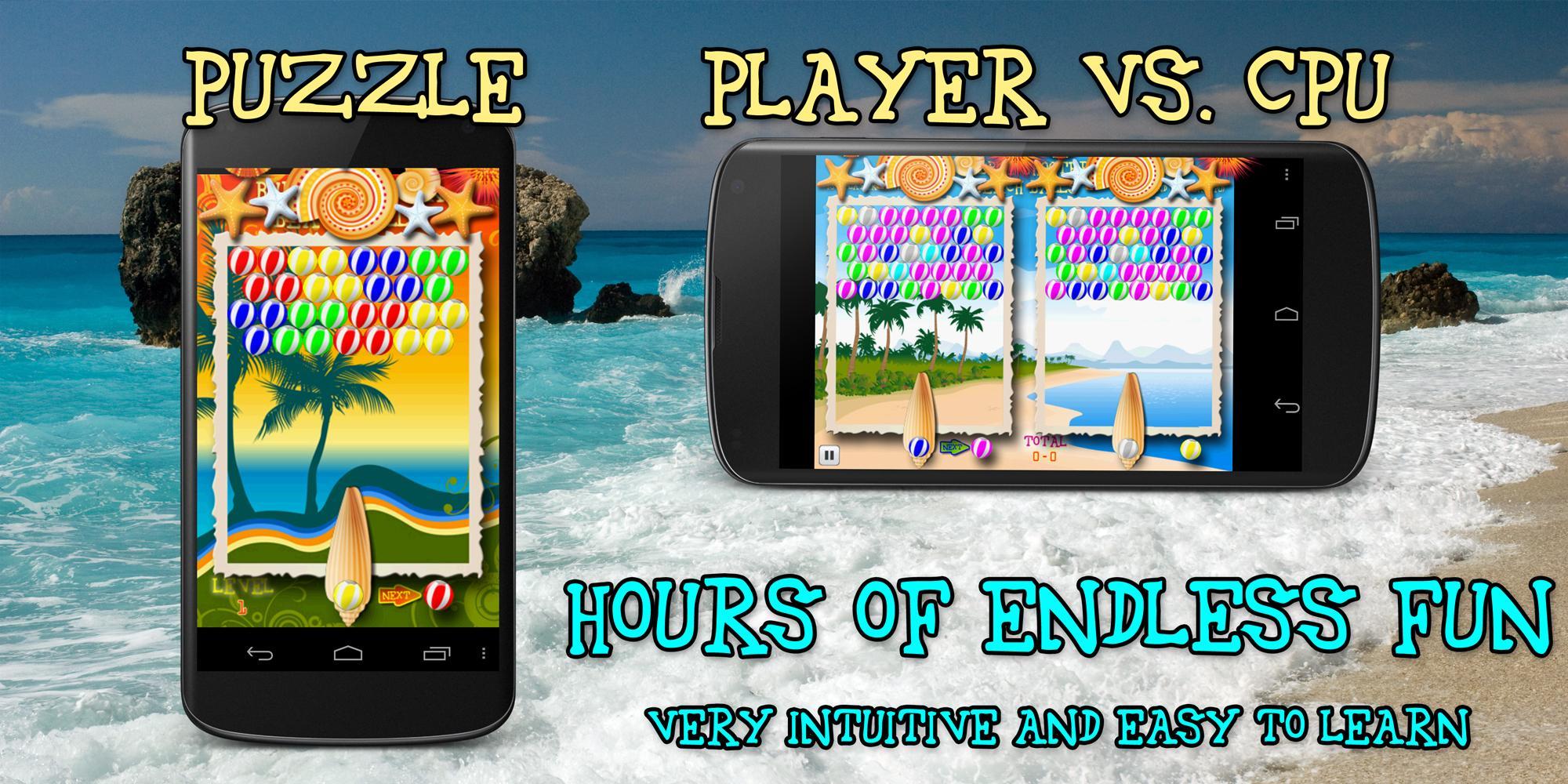 Bubble Shooter Beach Balls