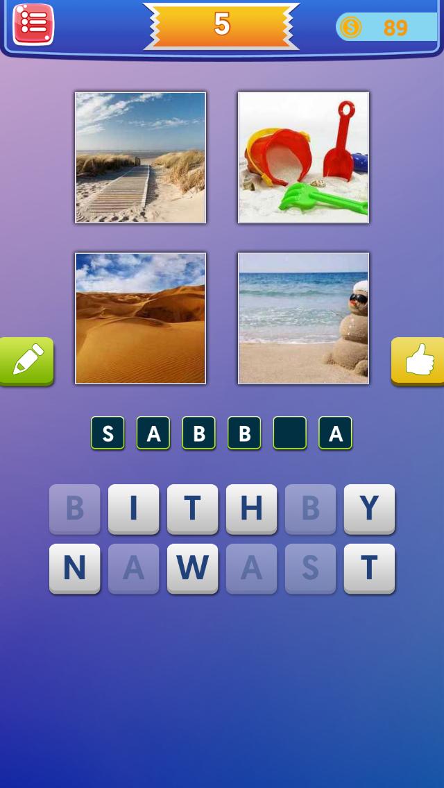 4 immagini indovina 1 parola