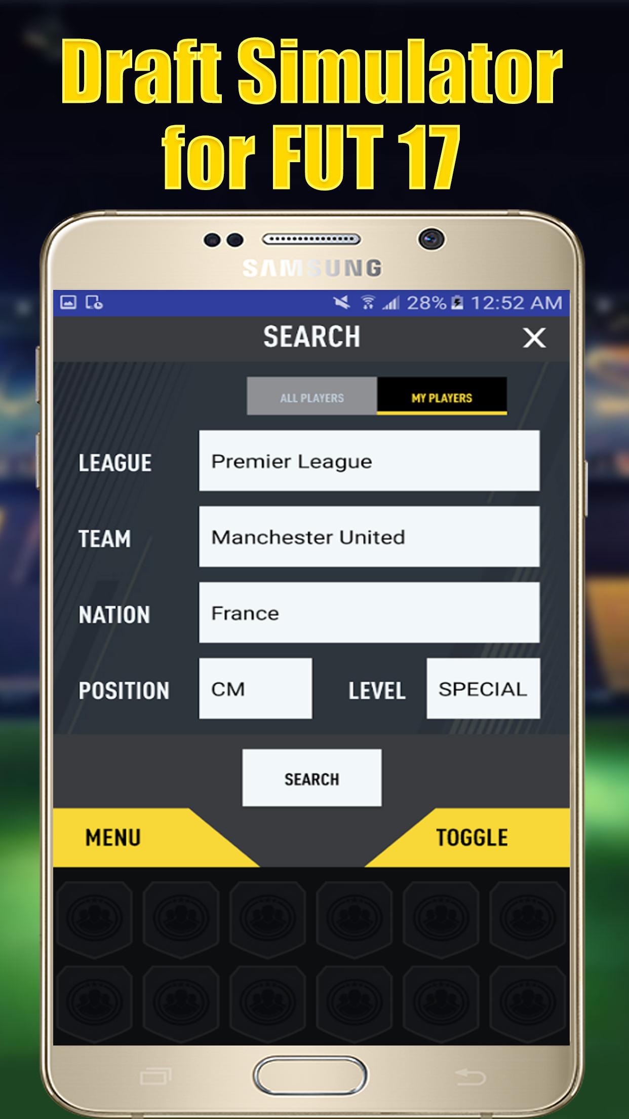 The FUT 17 Simulator Draft