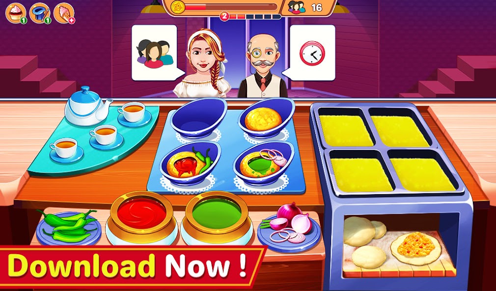 Indian Cooking Madness Games