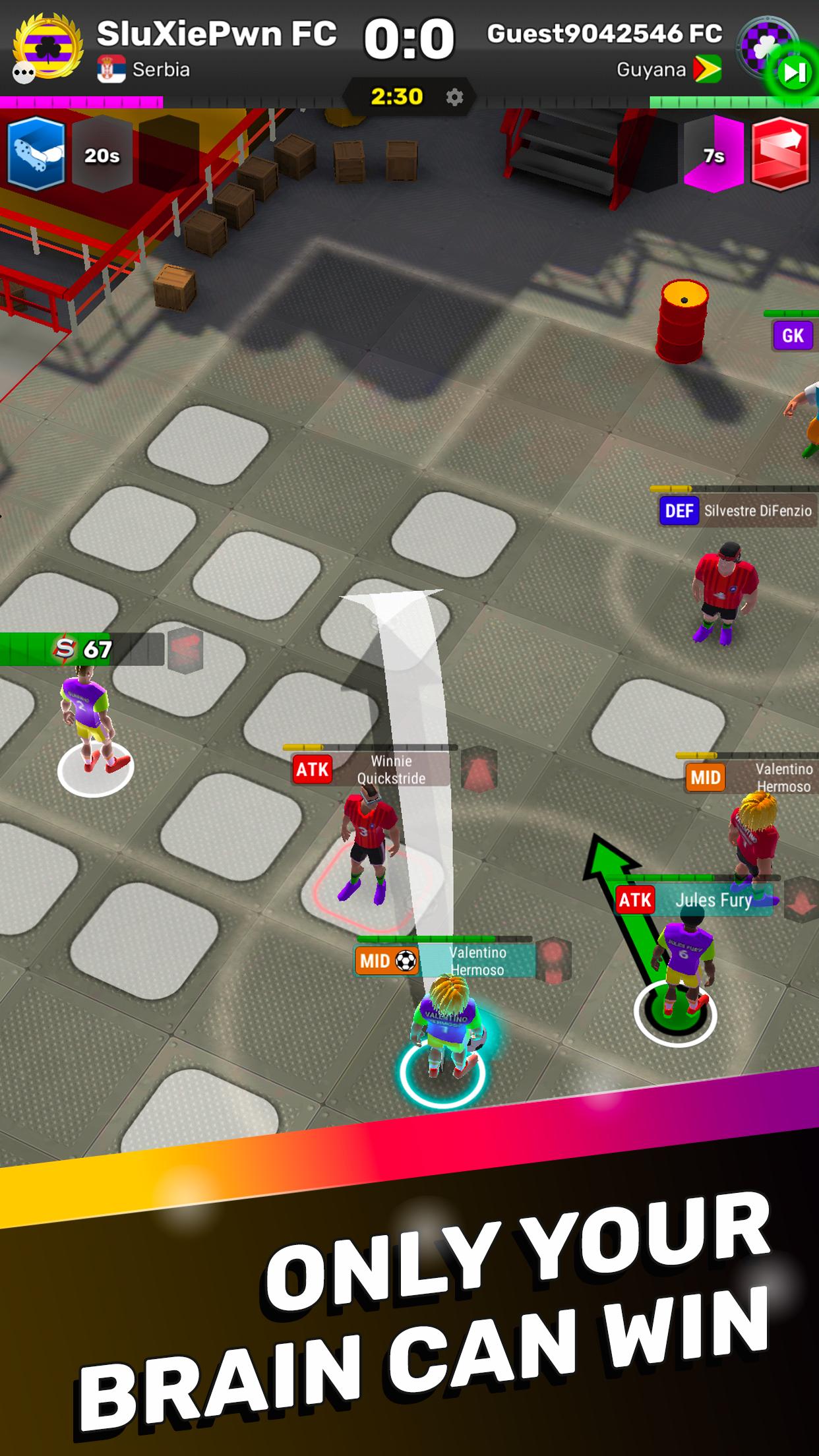 Football Tactics Arena: Turn-b