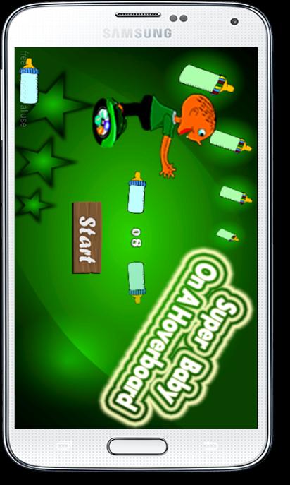 Super Baby On A Hoverboard