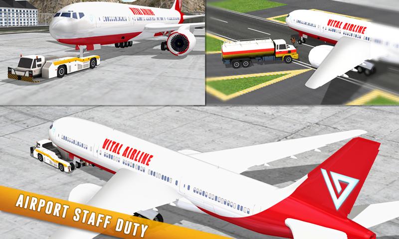 Airplane Flight Airport Rescue