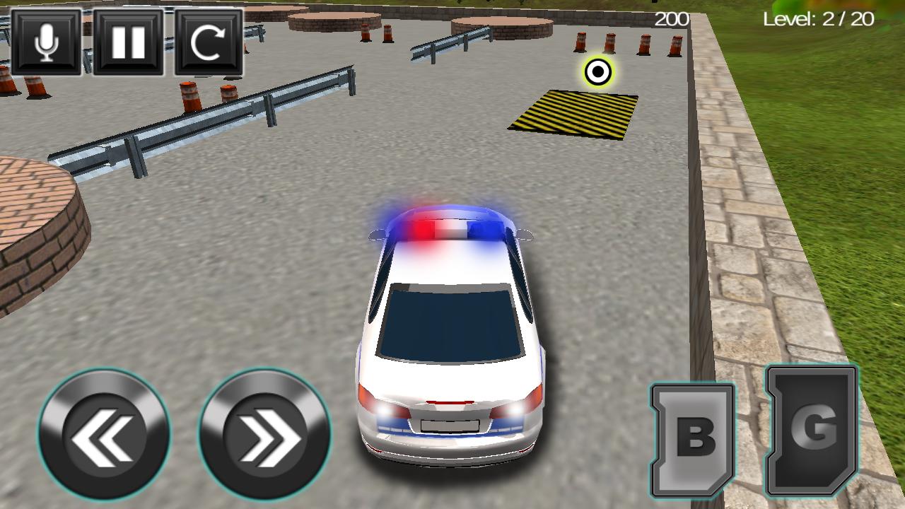 Police Force Parking Training