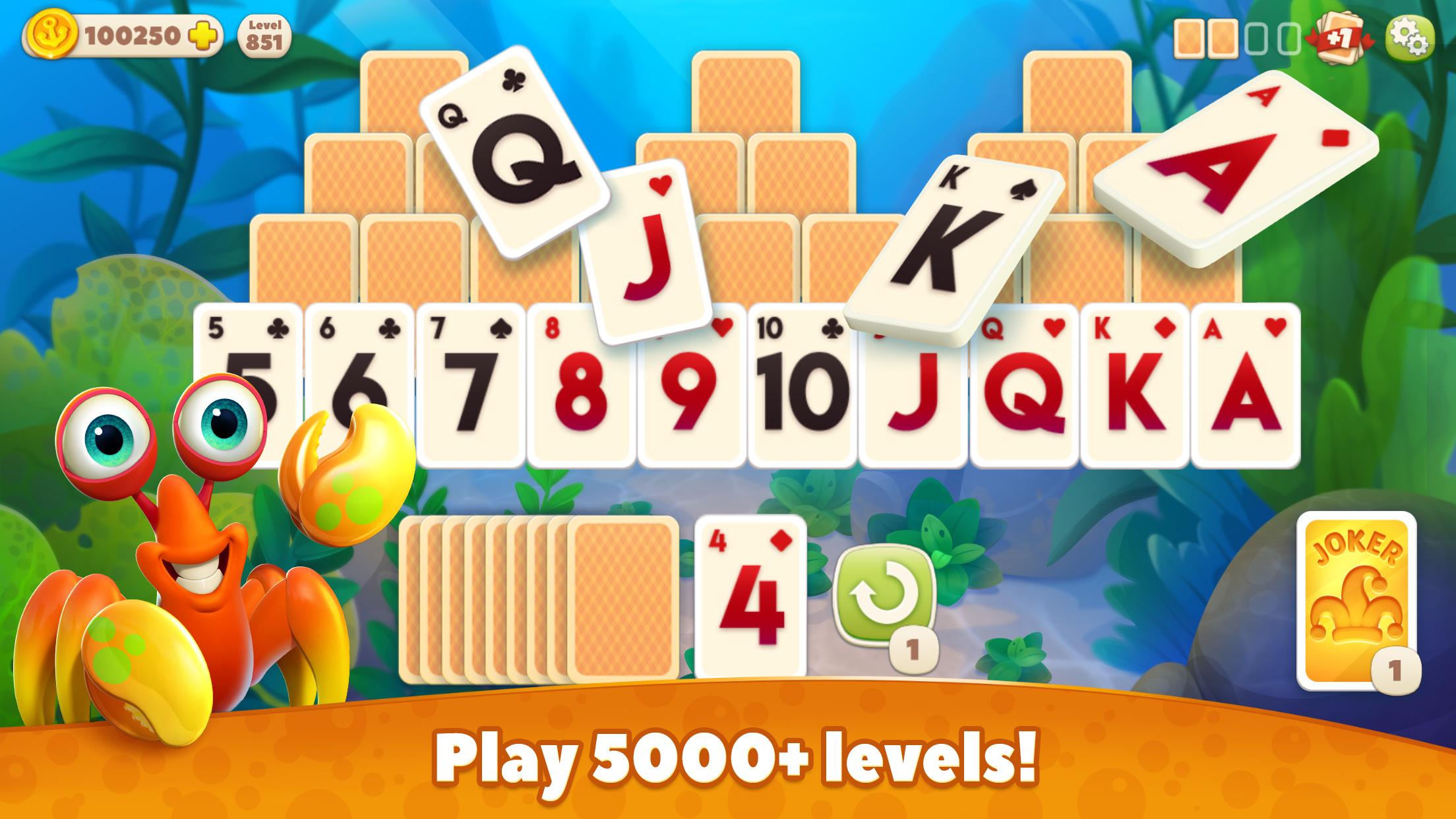 Undersea Solitaire Tripeaks