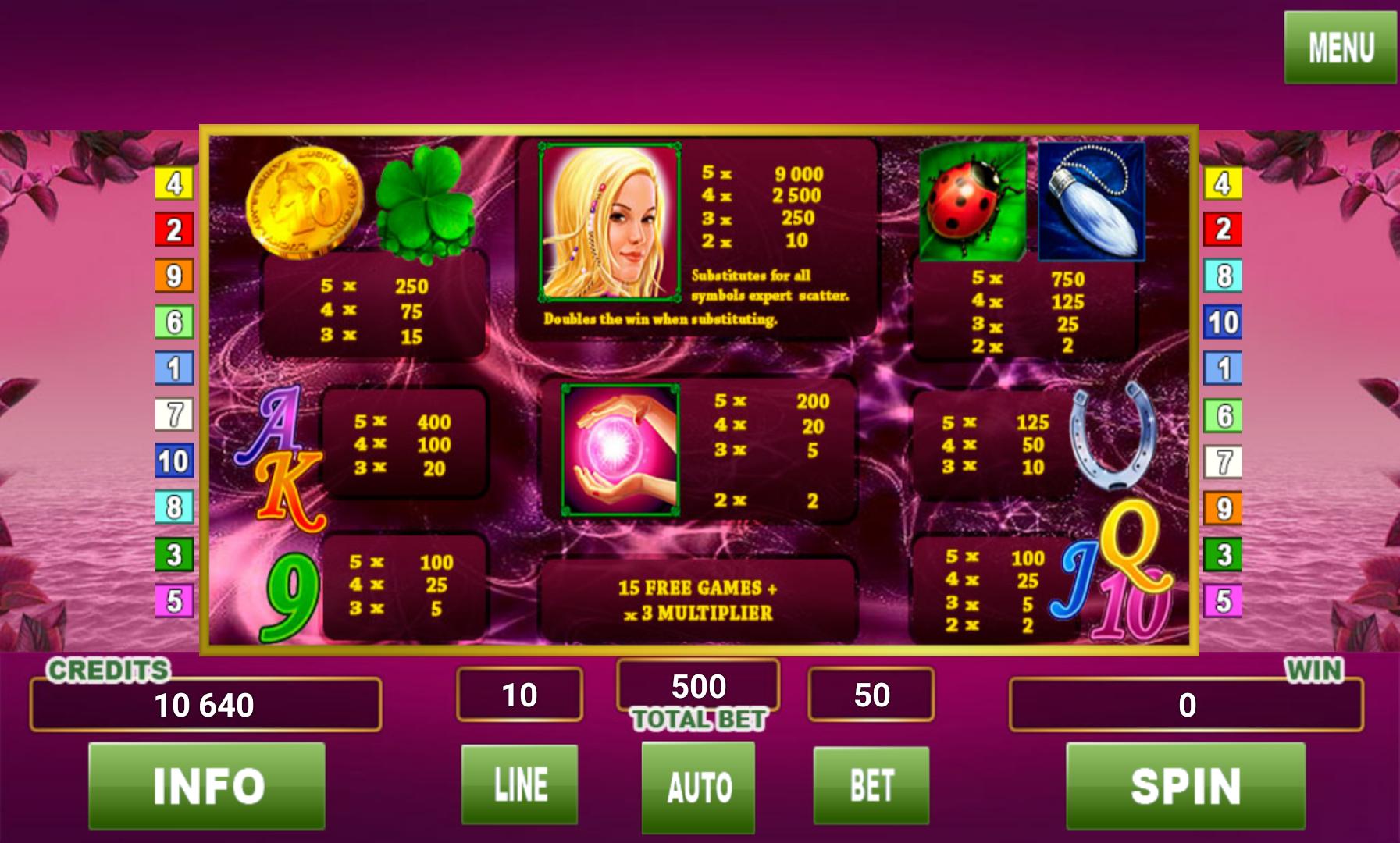 Lucky Lady Deluxe Slots