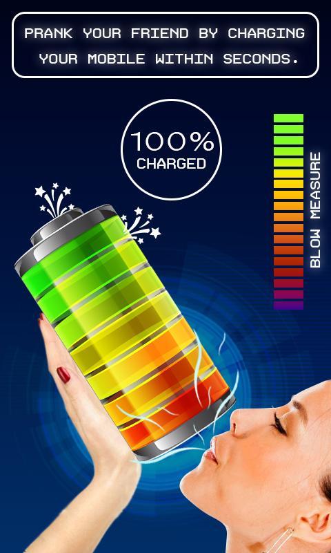 Blow To Charge Battery Prank