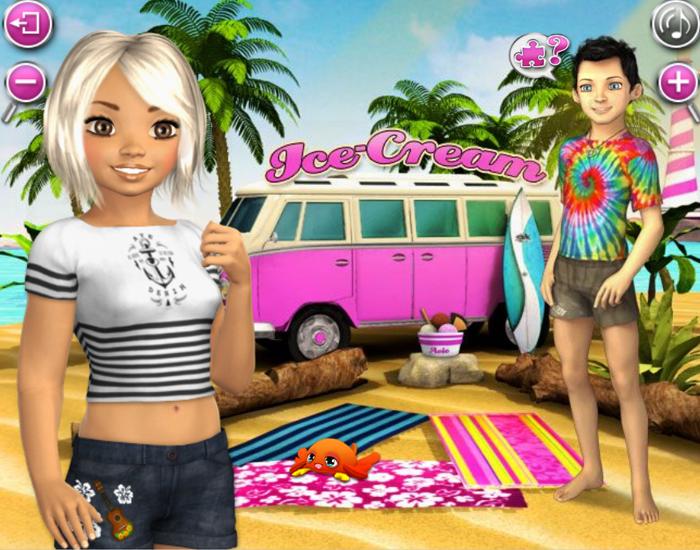 Dress Up Avie. Girl Games