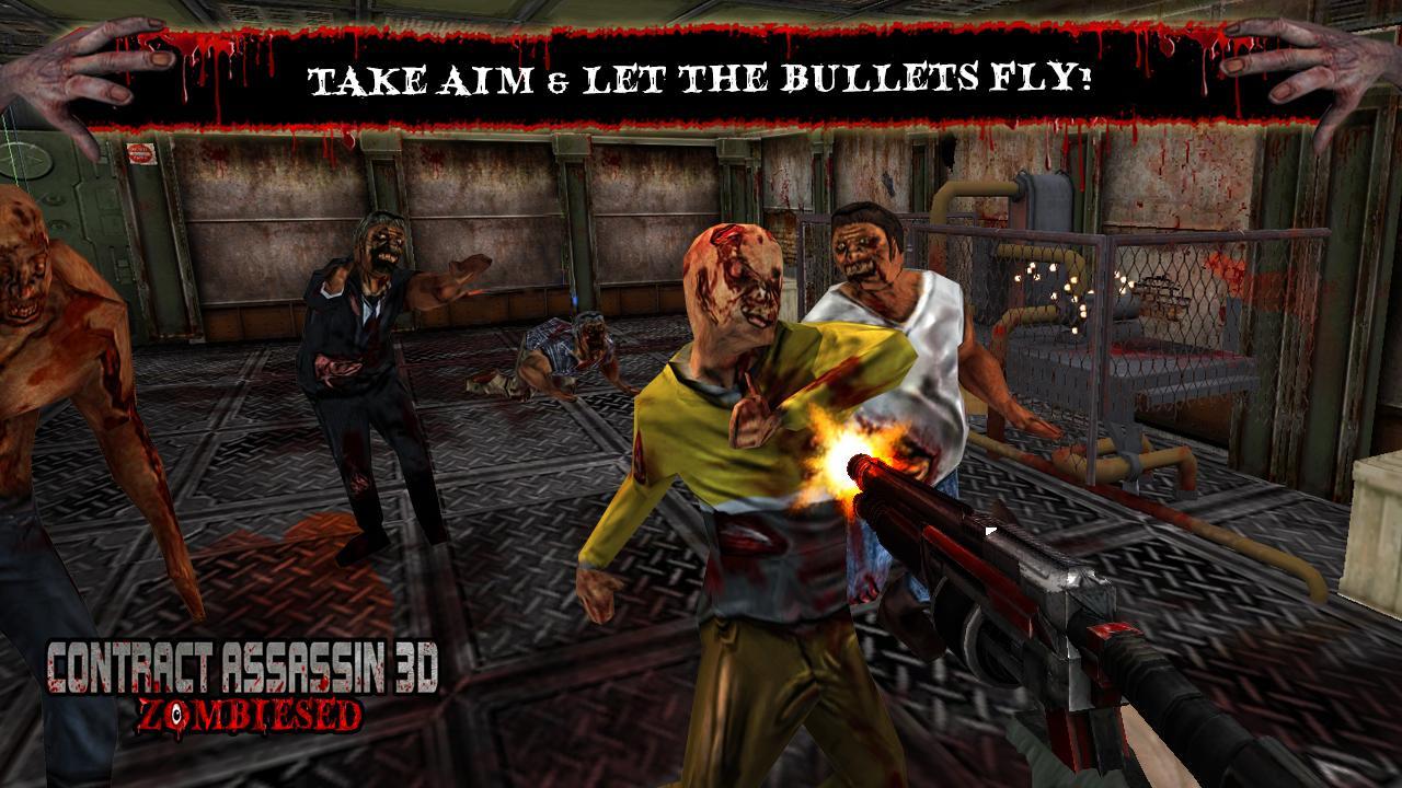 Contract Assassin 3D - Zombies
