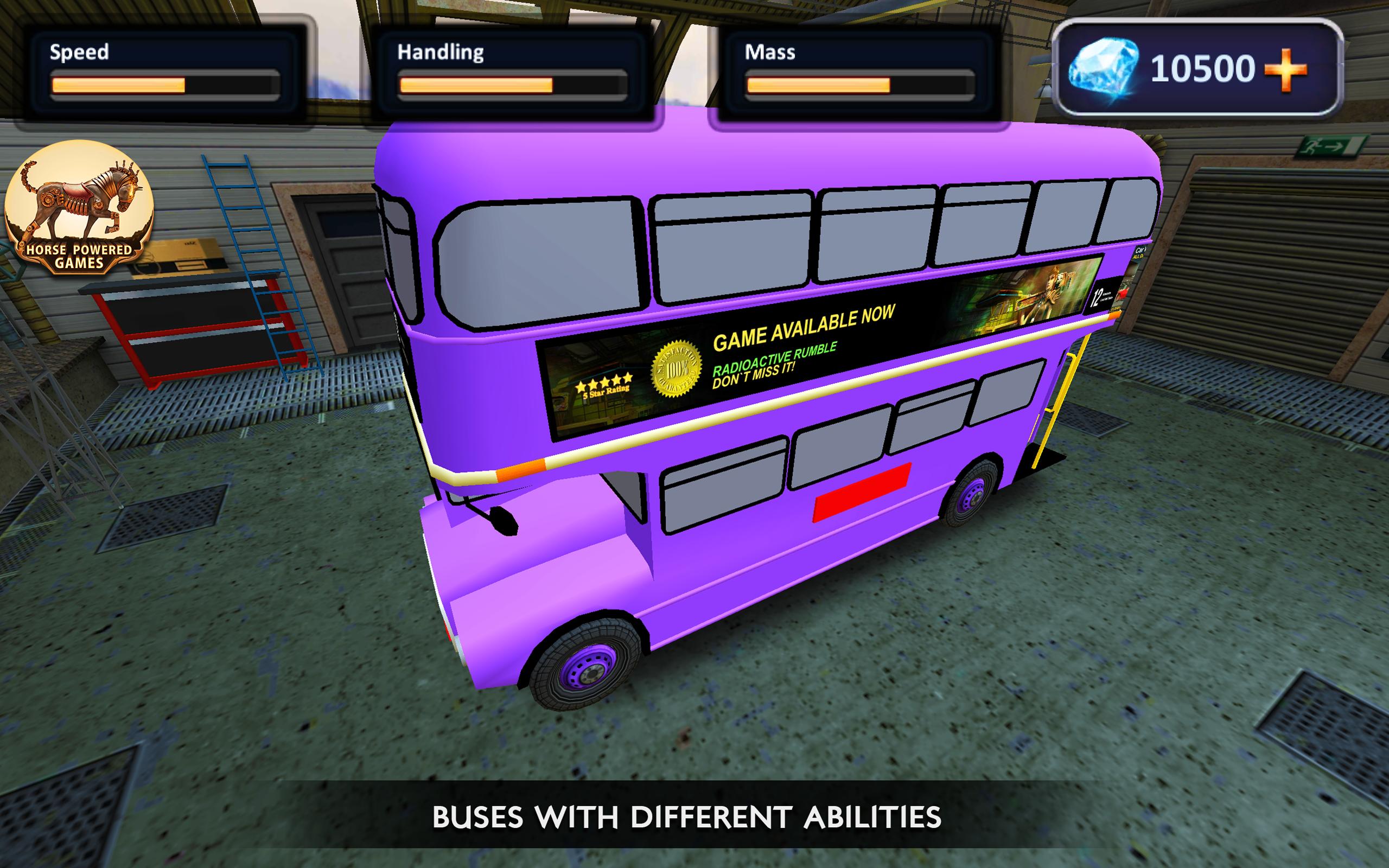 London Double Bus Parking 16