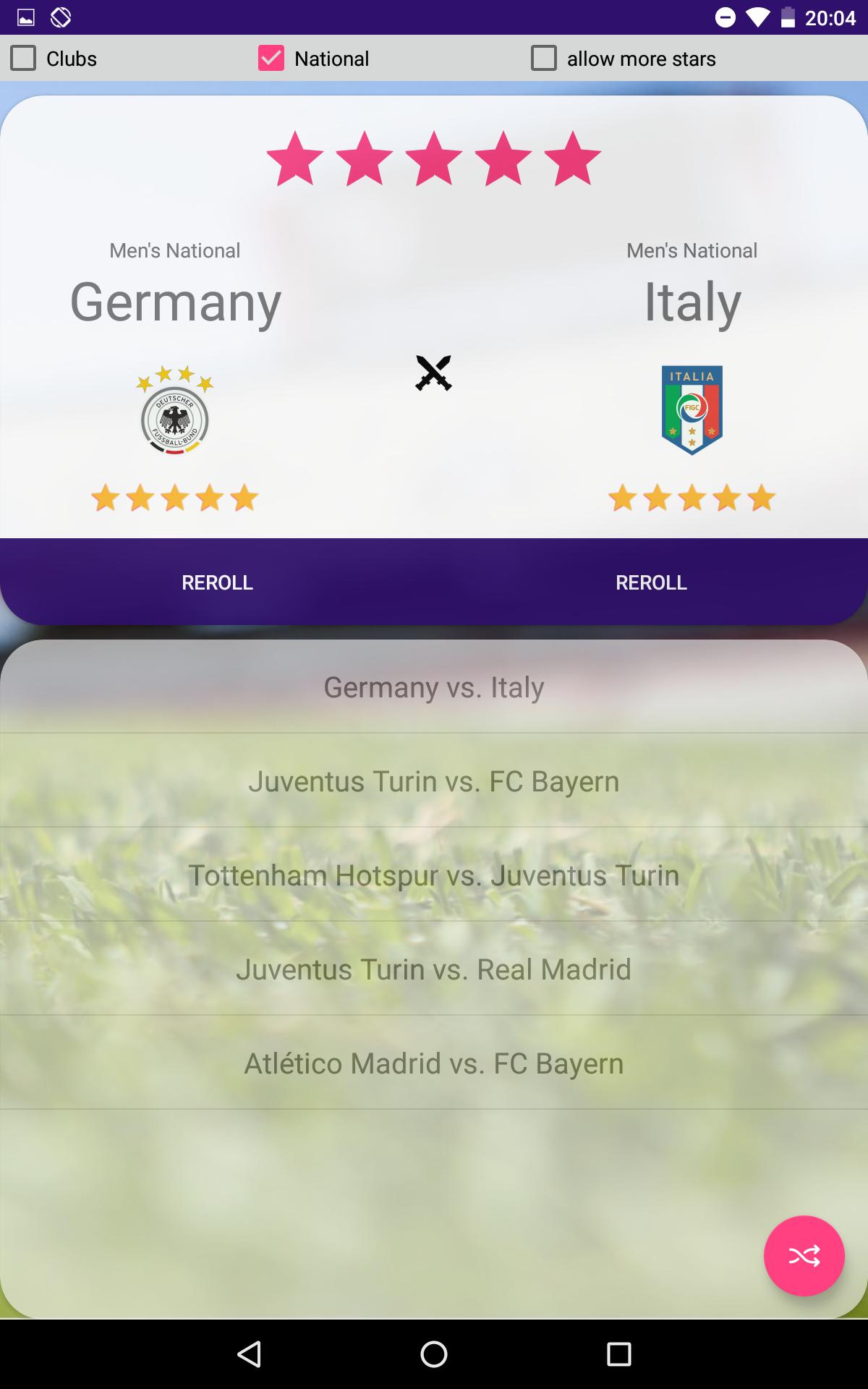 Match Generator