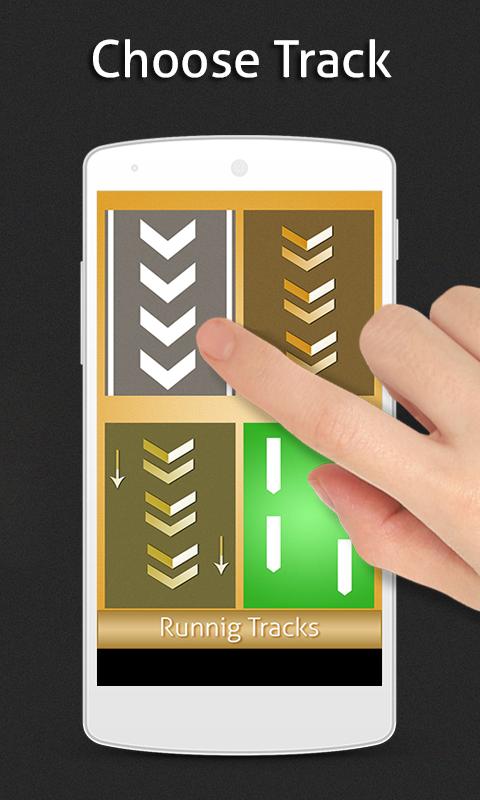 Finger Running Track:Treadmill