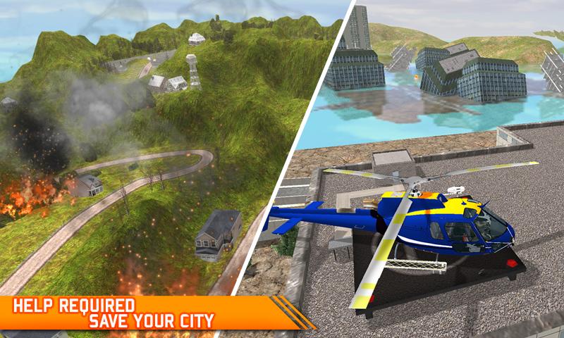 Police Heli Rescue Alert