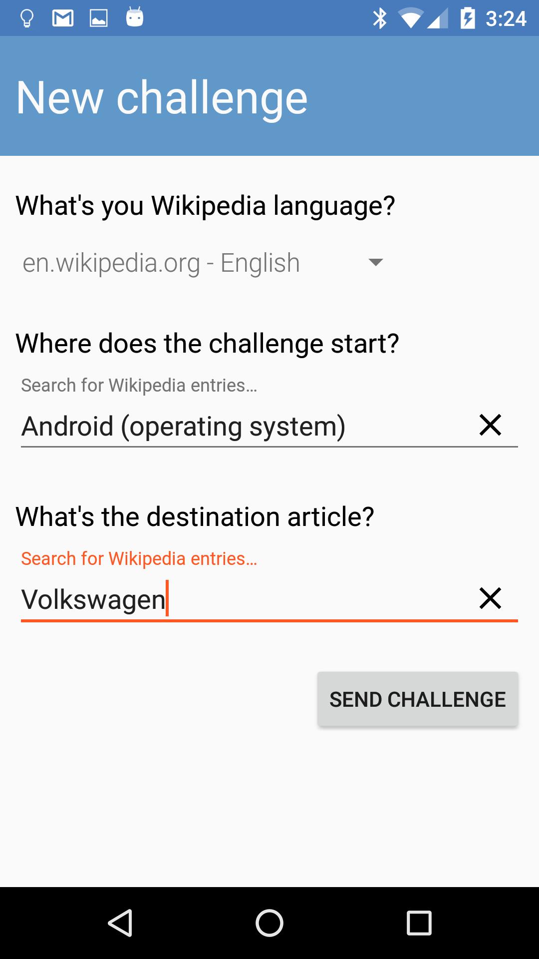 Wiki Multiplayer Challenge