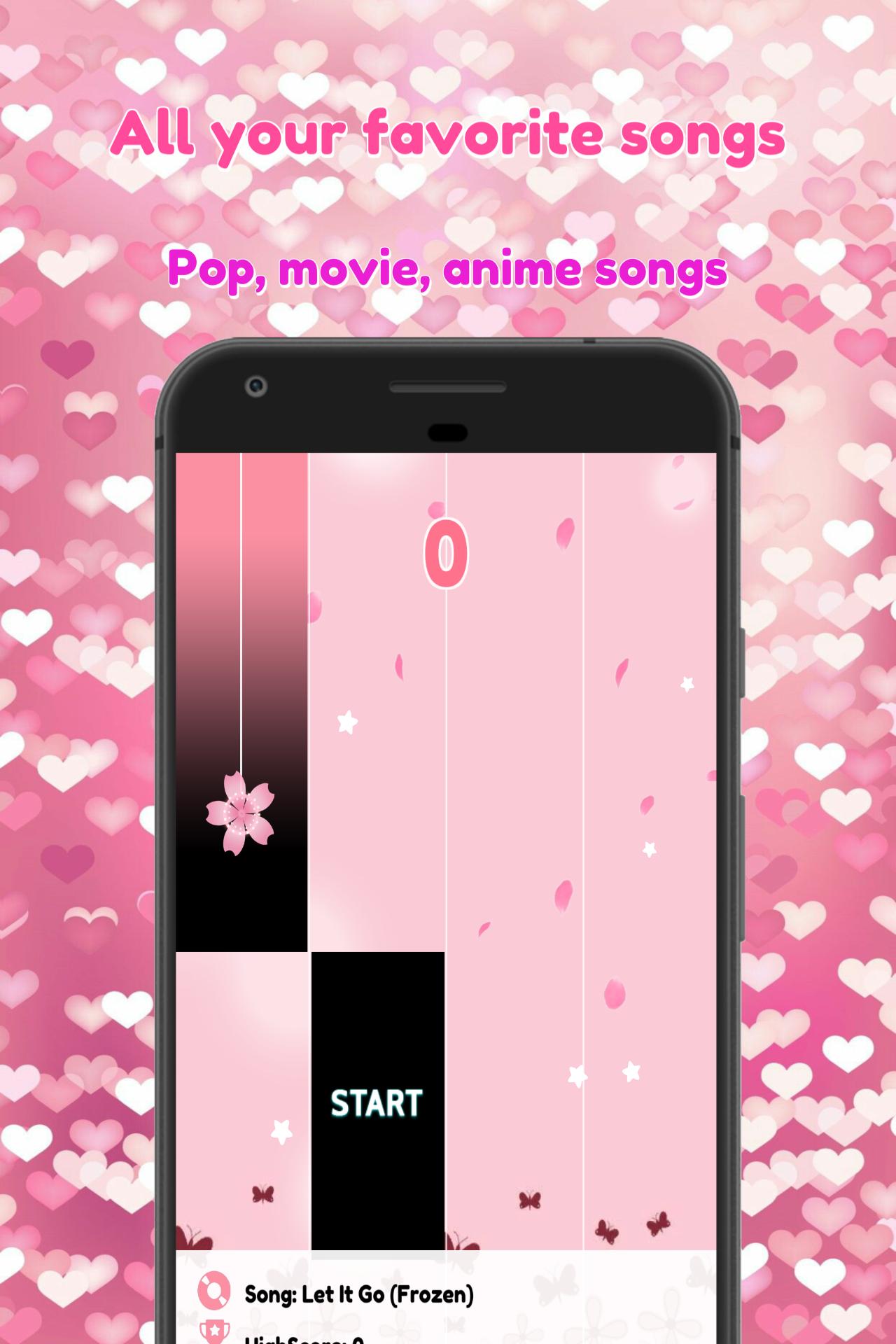 Demi Lovato - Let it go Piano Tiles Pink 2019