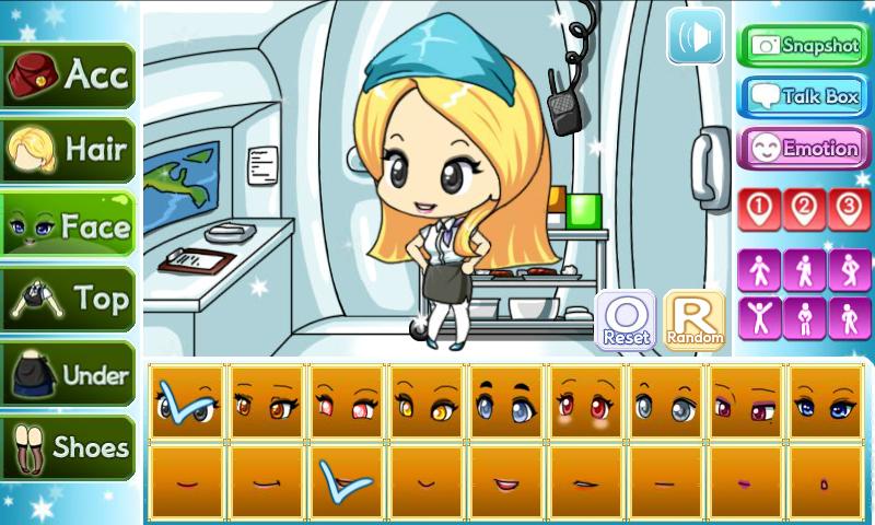 Stewardess Pretty Girl