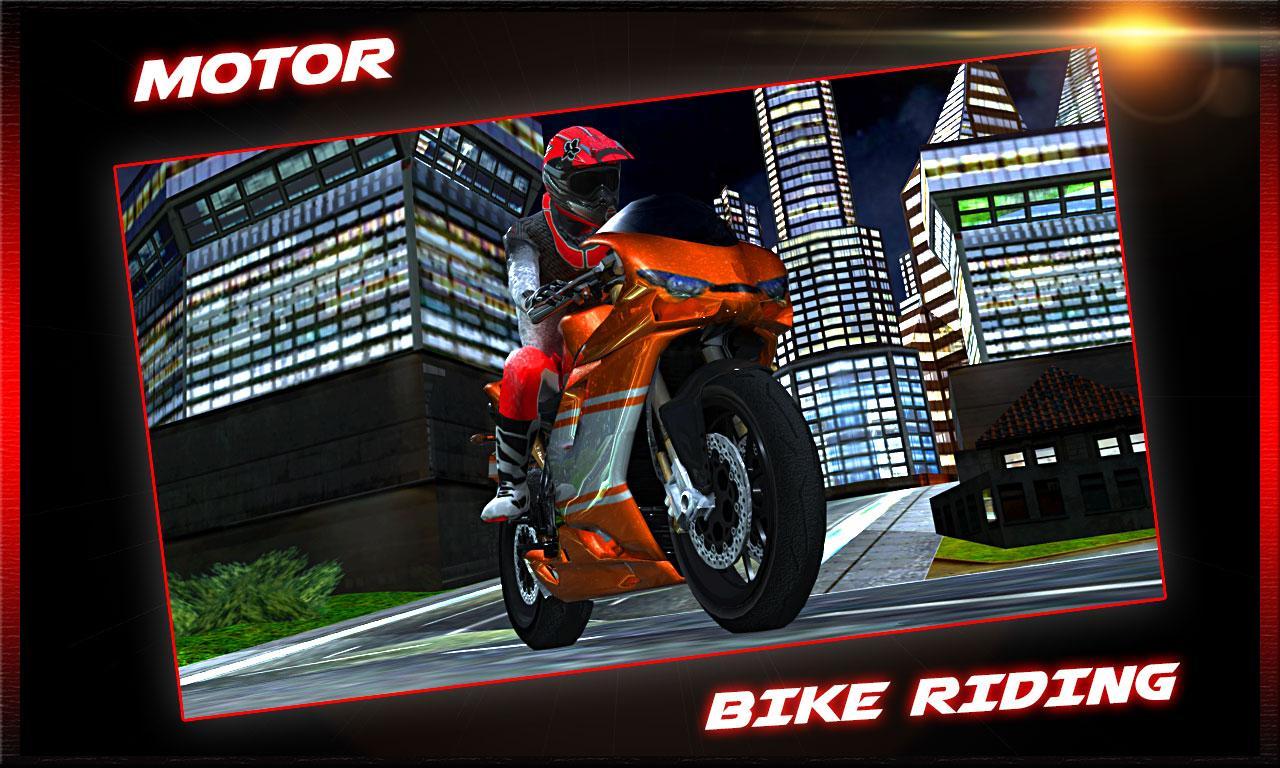 Extreme City Motor Bike Riding
