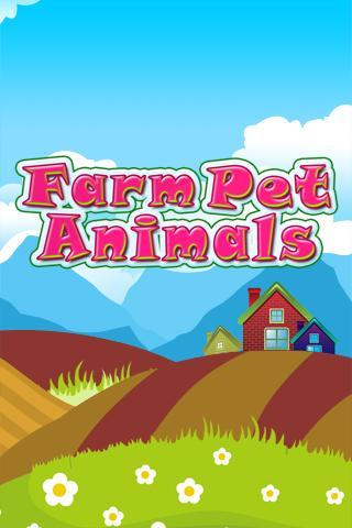 Farm Pet Animal Match for Kids