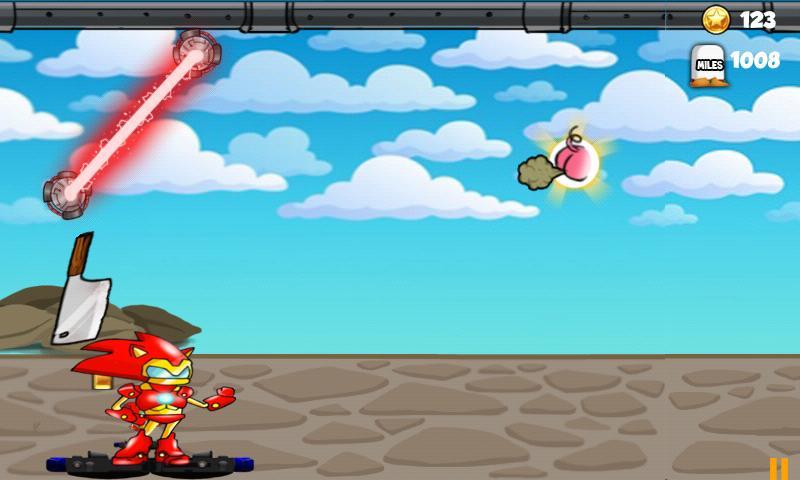 Robothoverboard Hedgehog