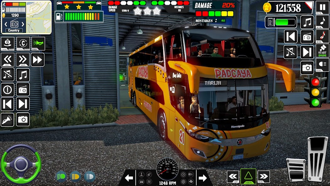 Euro City Bus Games Simulator