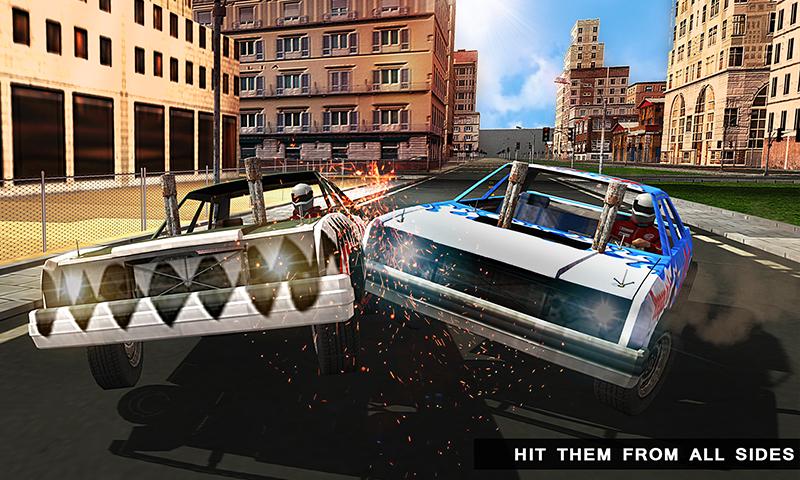 Police Demolition Derby Racing