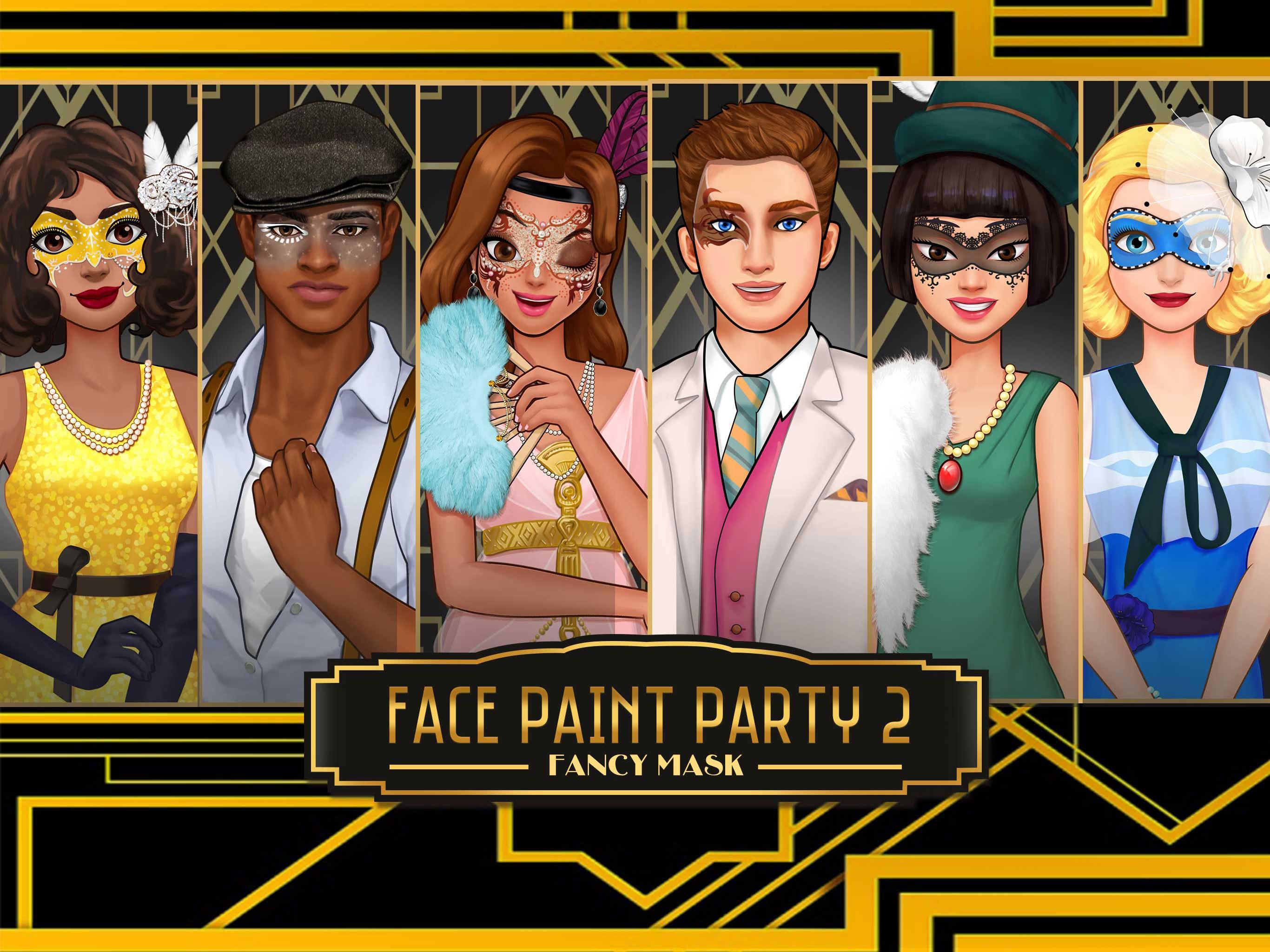 Face Paint Party 2! Girl Games