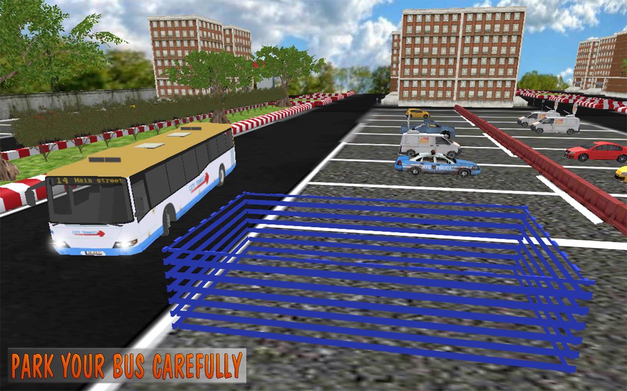 Drive Airport parking bus