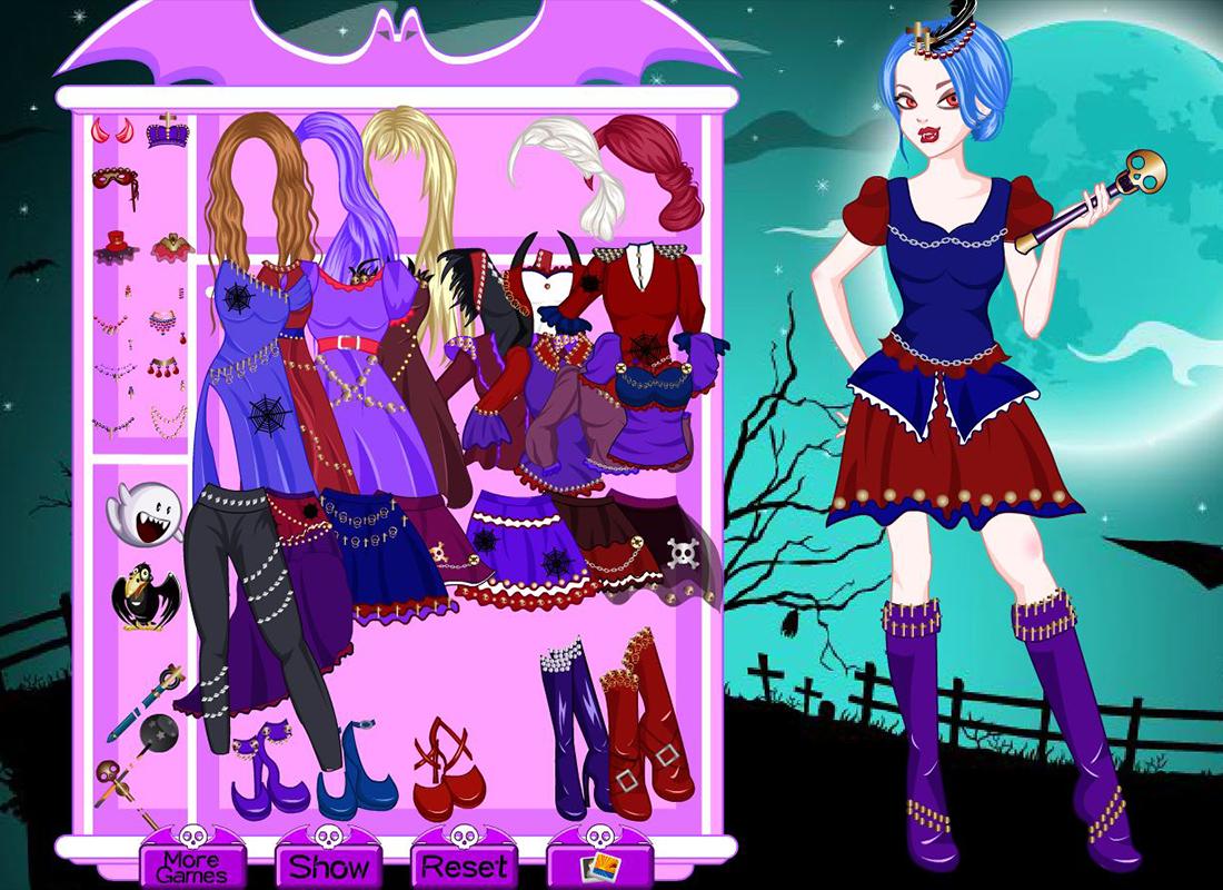 Queen of vampire girl game