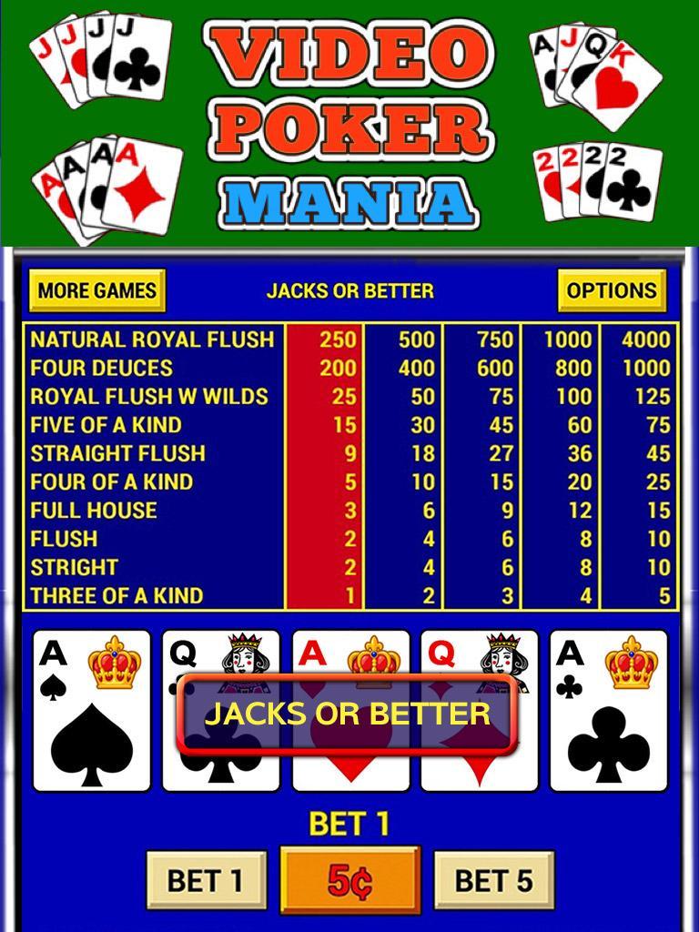 Video Poker Mania