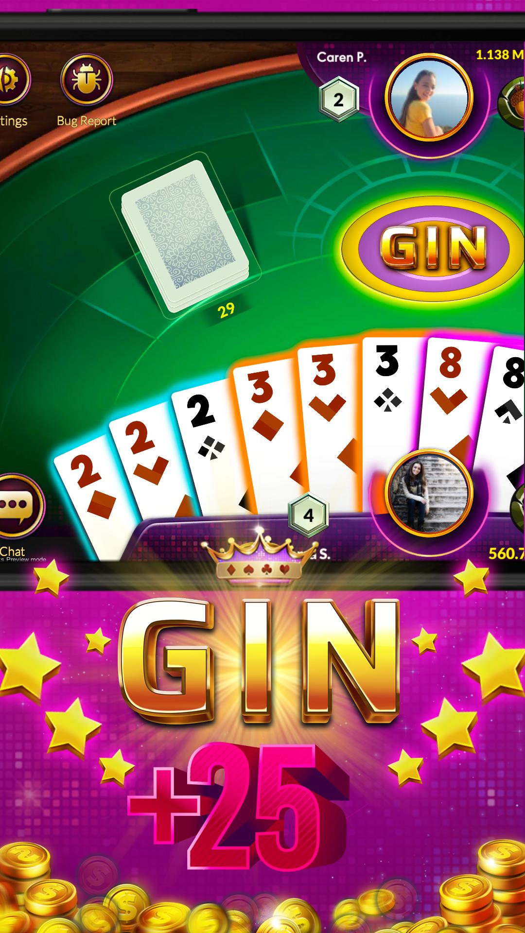 Gin Rummy - Online Free Card Game