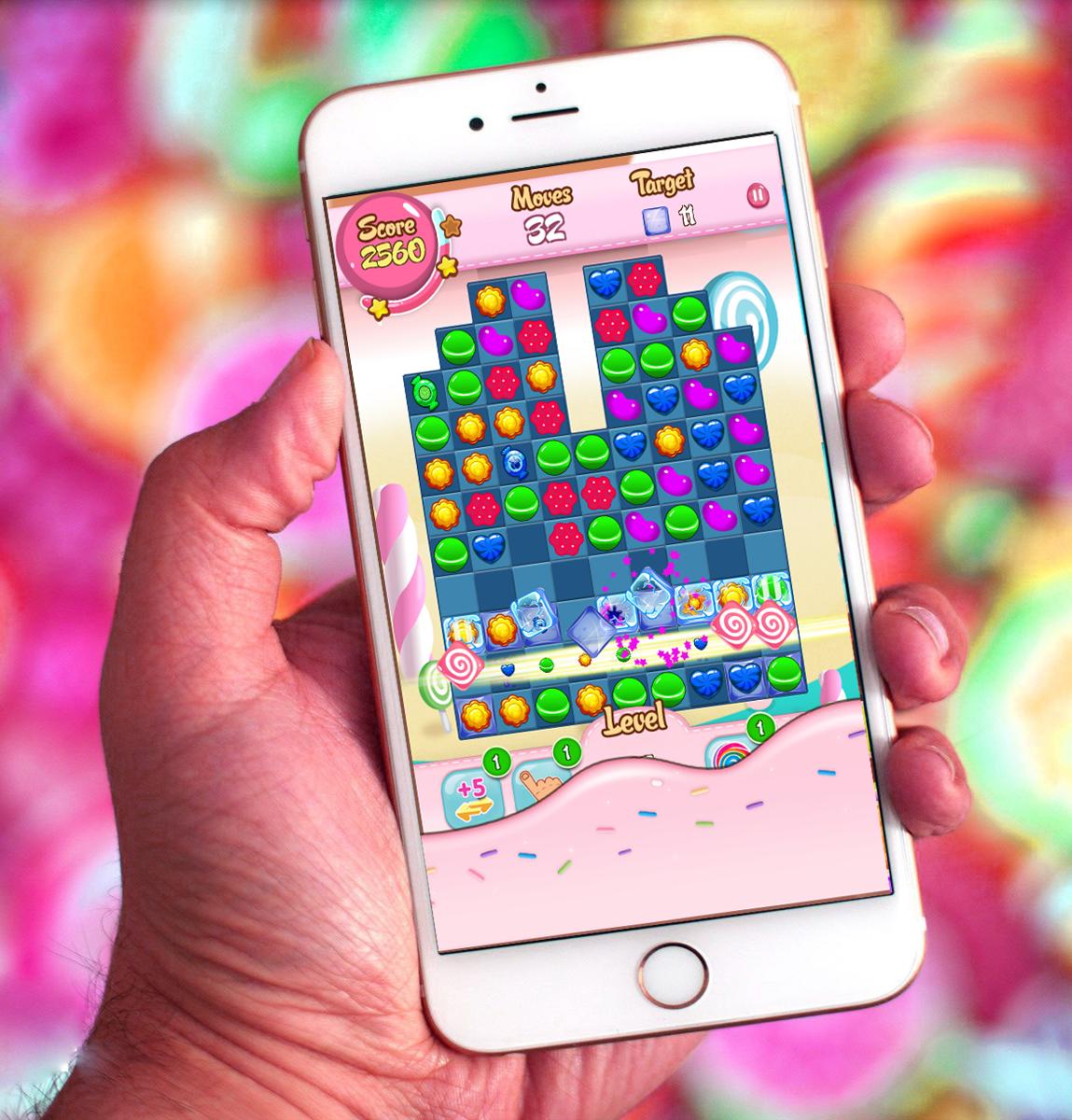 Candy jelly garden mania