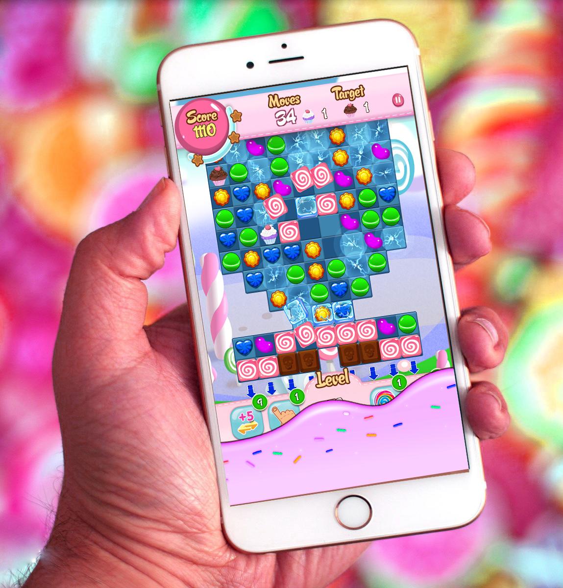 Candy jelly garden mania