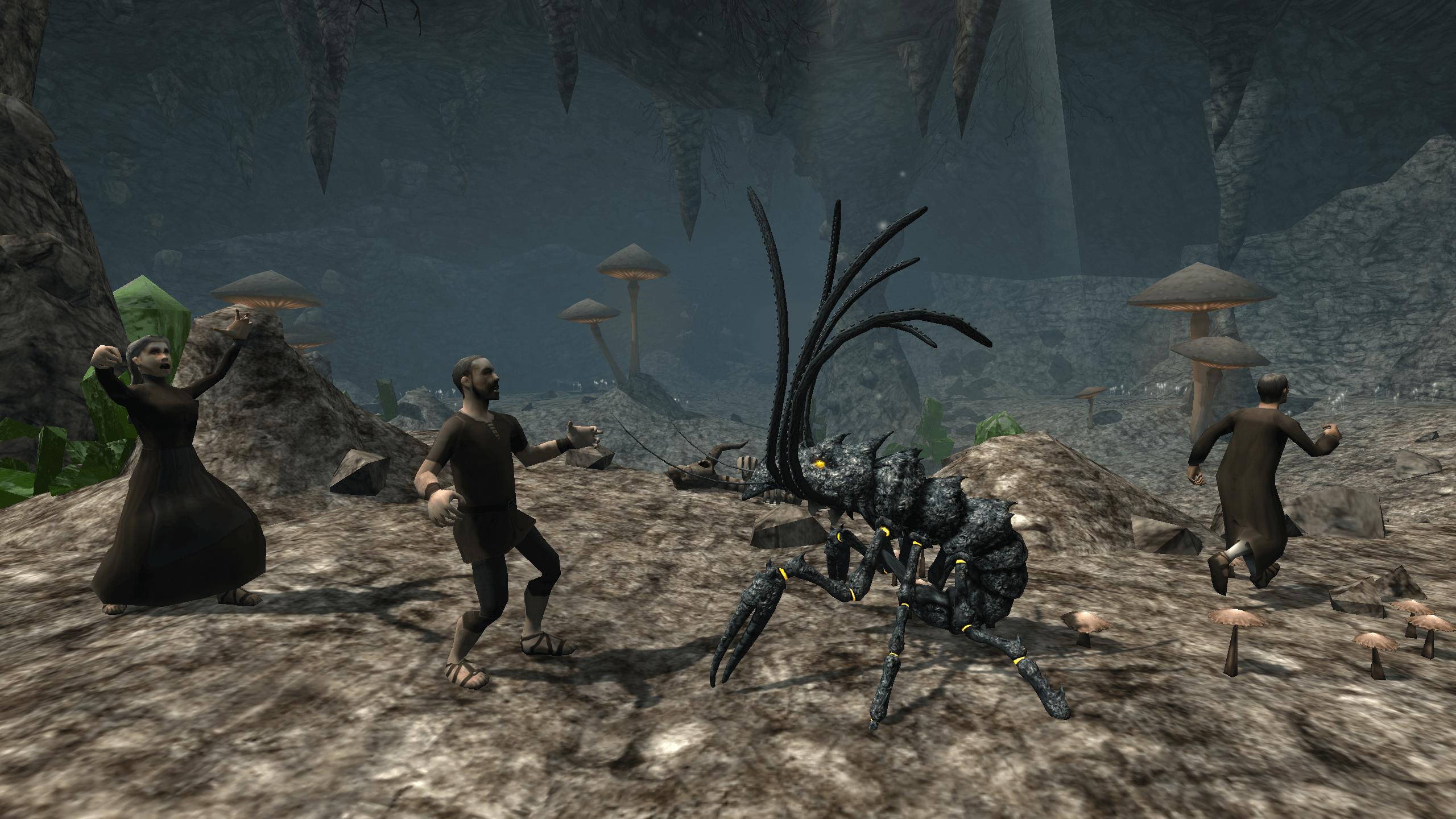 Scary Kraken Simulation 3D