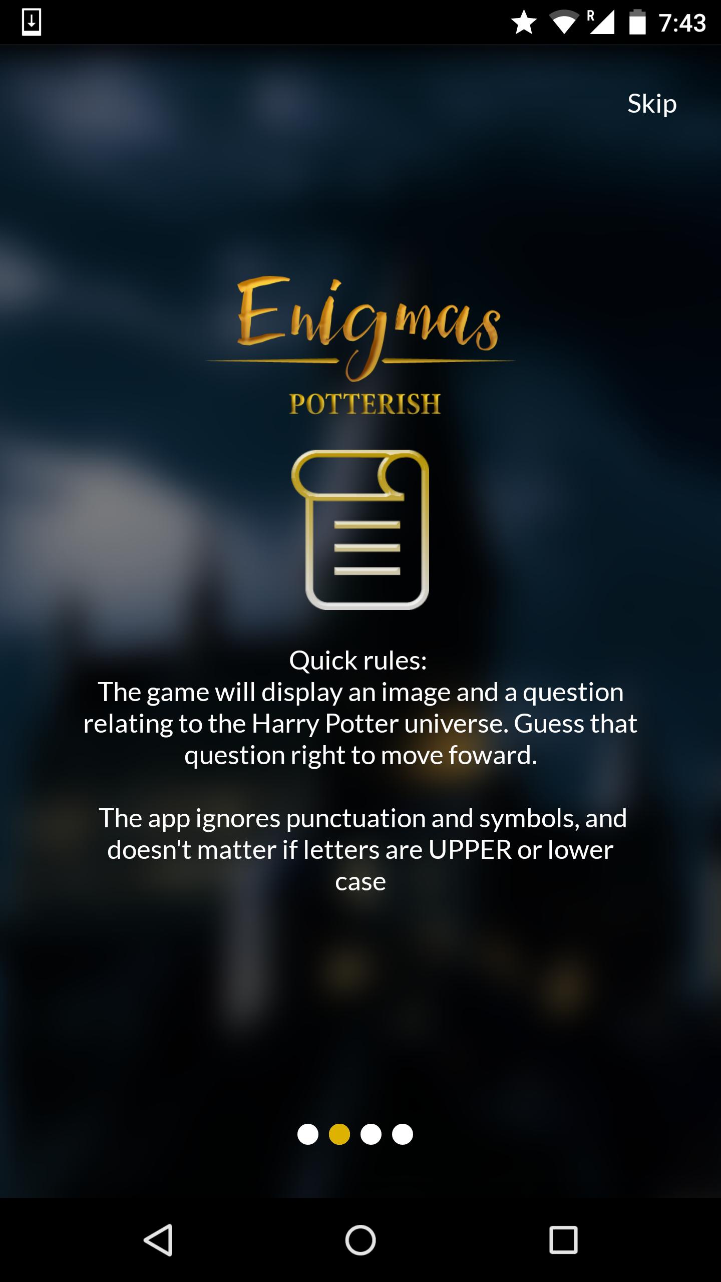 Enigmas Harry Potter
