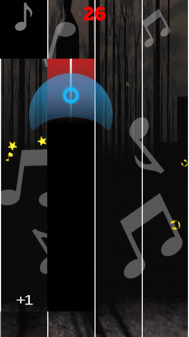 Slendrina Piano Tiles Game