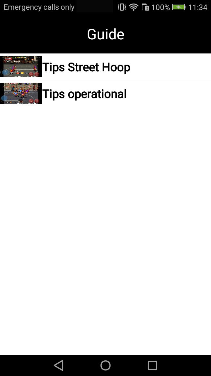 Guide for Street Hoop