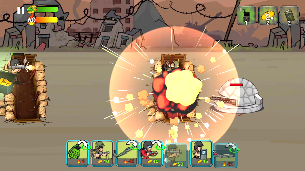 War Strategy Game: RTS WW2