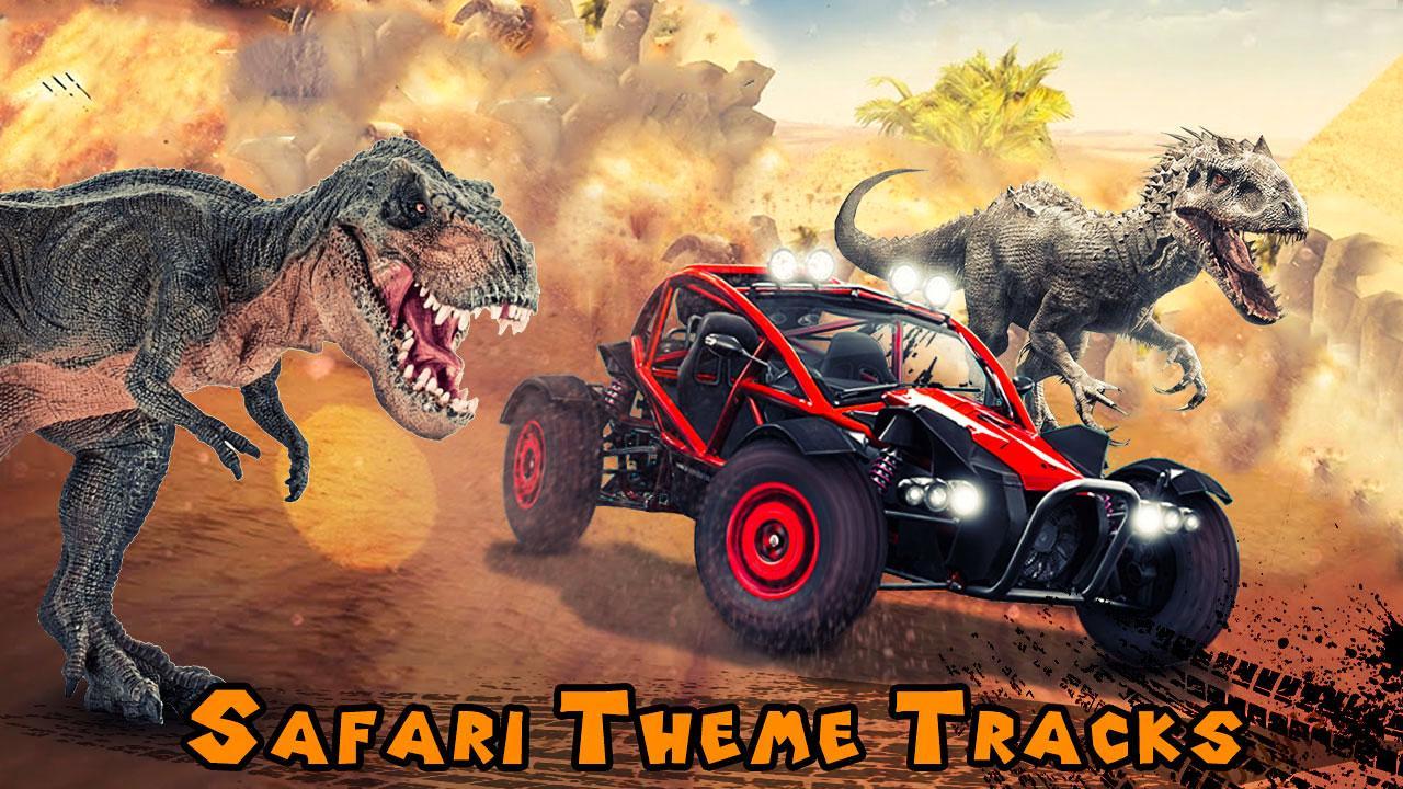 Dino World Car Racing