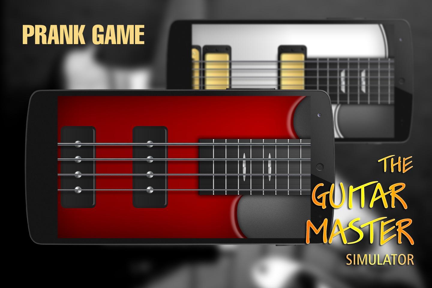 Play the guitar master