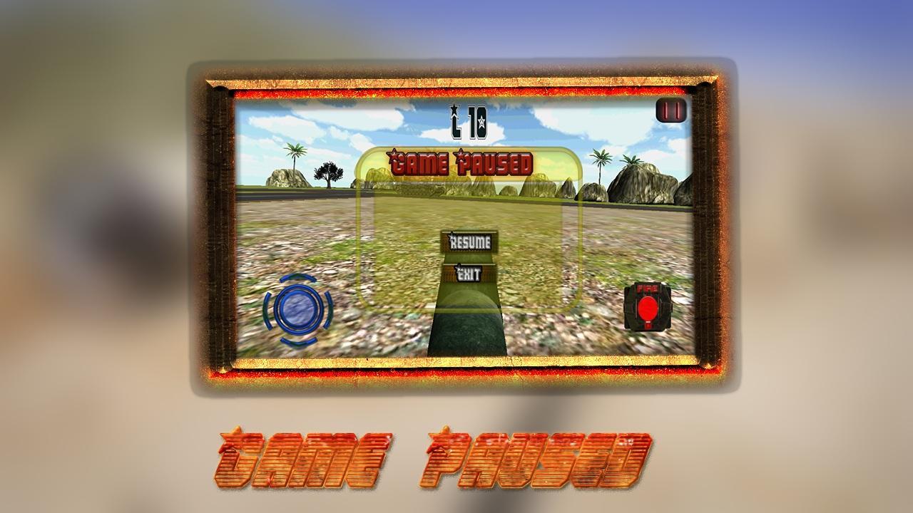 Mountain Cannon Tank Shooting