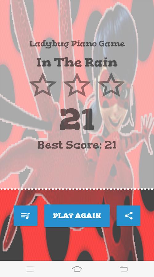 Ladybug Piano Game